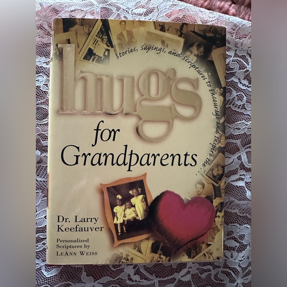Hugs for Grandparents by Keefauver, Larry pre owned not written in